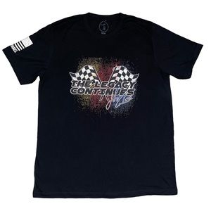 “The Legacy Continues Jeffrey Earnhardt” Men’s T-Shirt Size XL
